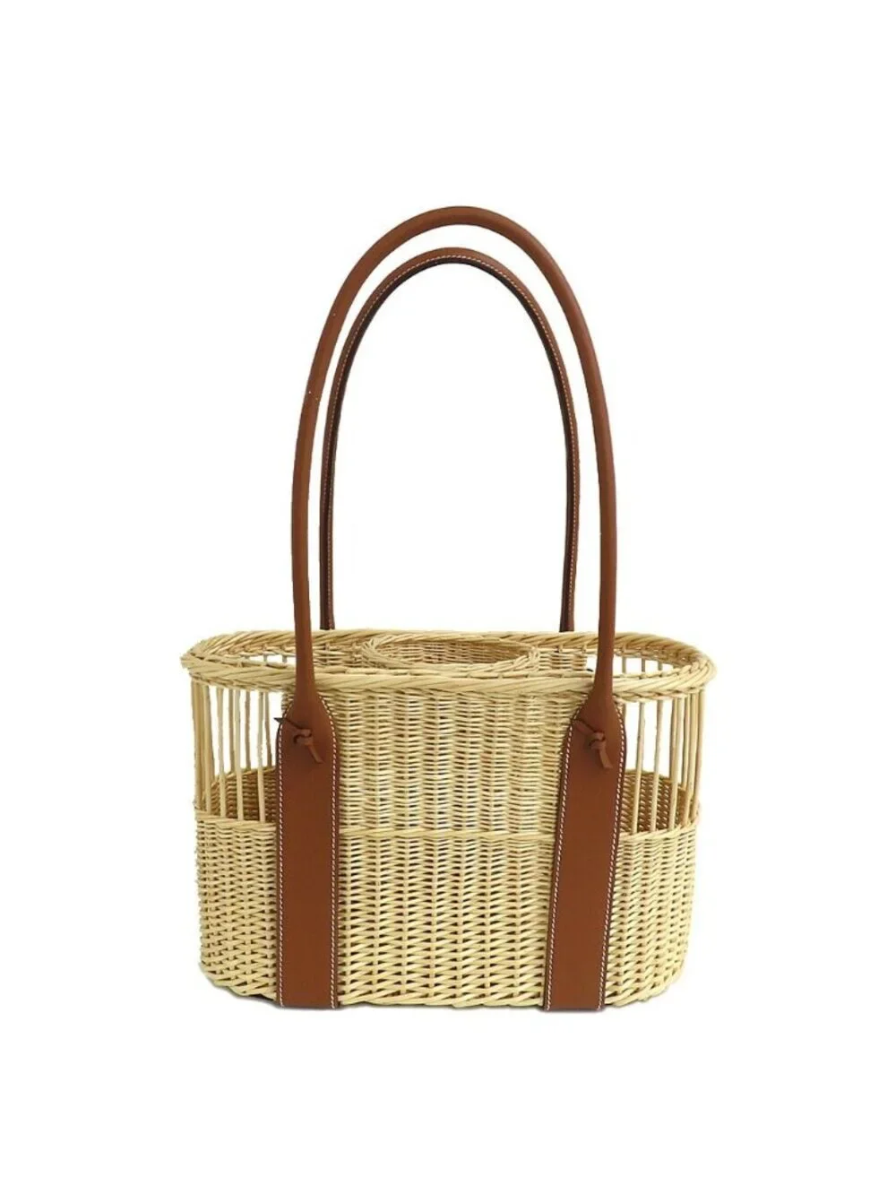 Hermes Bottle Basket Park Gold 01 Interval Wine Glass Pierre Charpin